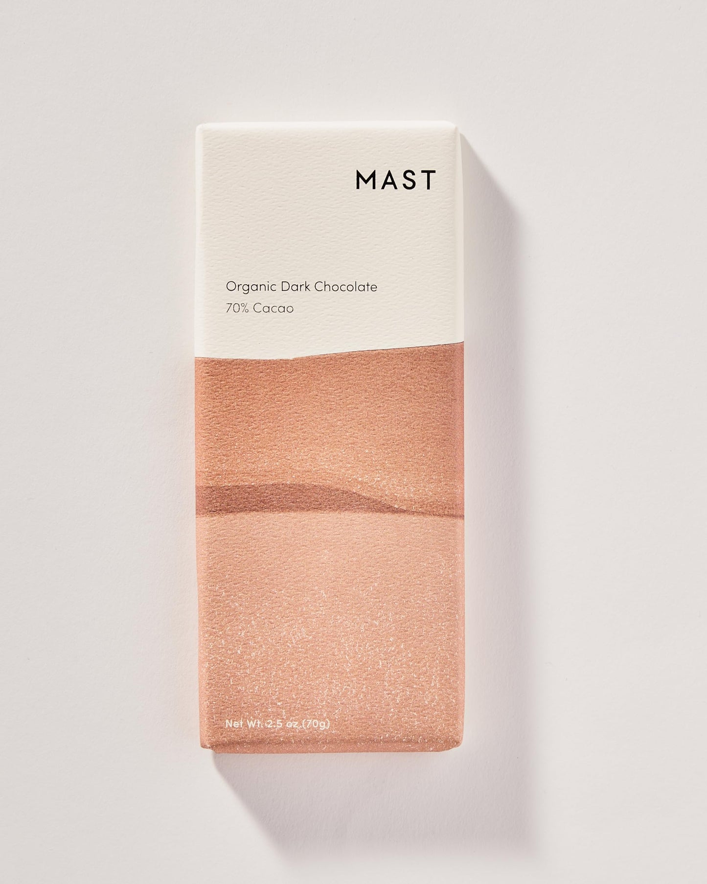 Mast Chocolate Bars | 6 pack | Organic, Kosher | Classic 2.5oz each (6 Bars, Organic Dark Chocolate 70% Cacao)