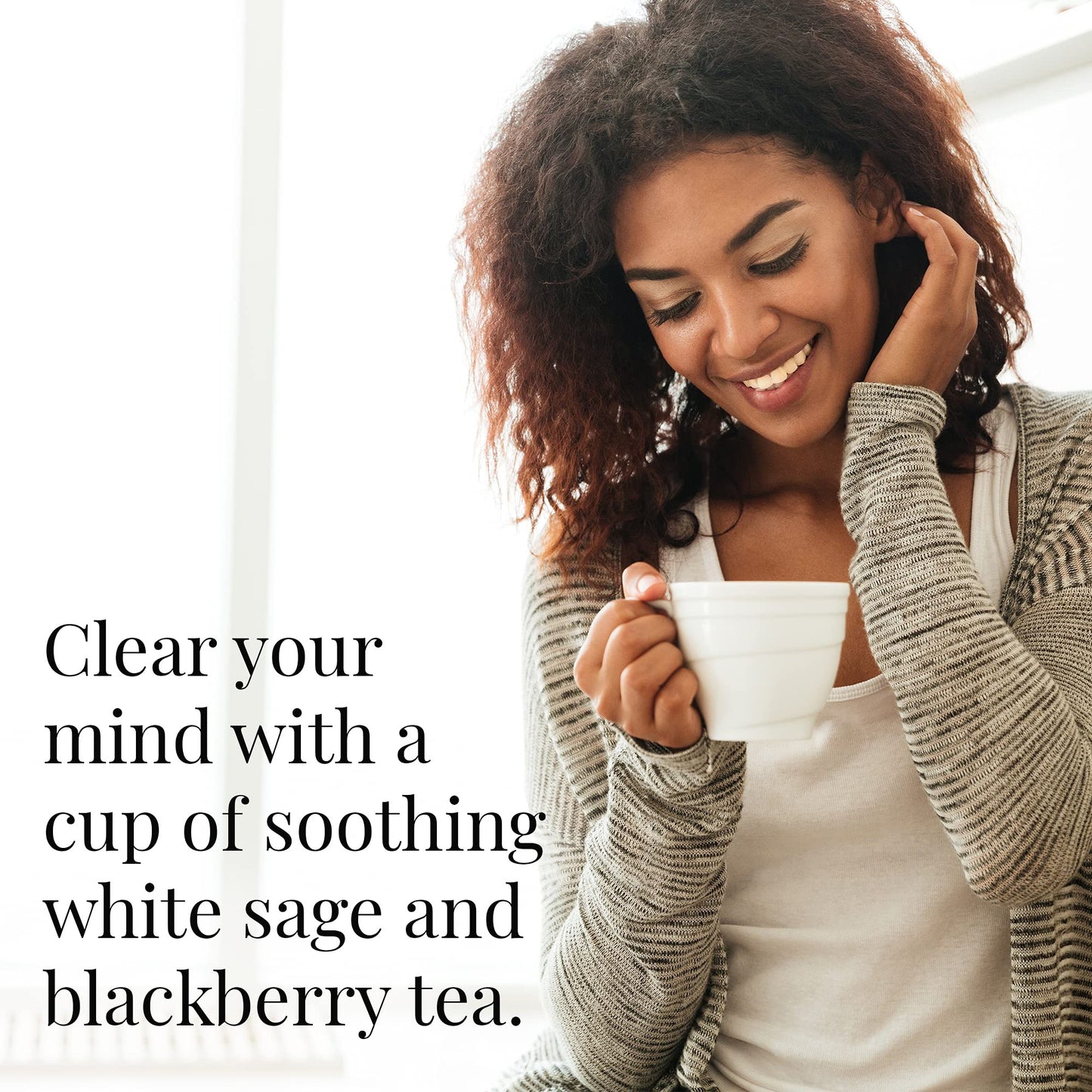 The Republic of Tea Gourmet Blackberry Sage Black Tea, 100 Count Refill Bag