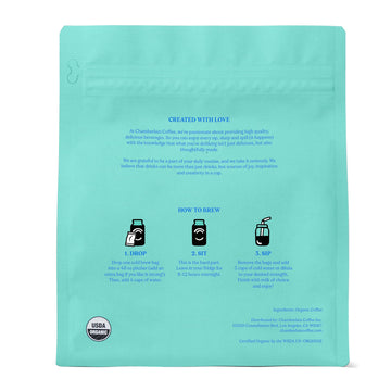 Chamberlain Coffee Sweet Otter Cake Batter Cold Brew Bags - Xl Cold Brew Bags - Premeasured, Ready To Brew, Cold Brew Coffee Packs - Contains 4 Xl Cold Brew Bags, Makes 4 Cups Of Coffee Per Bag