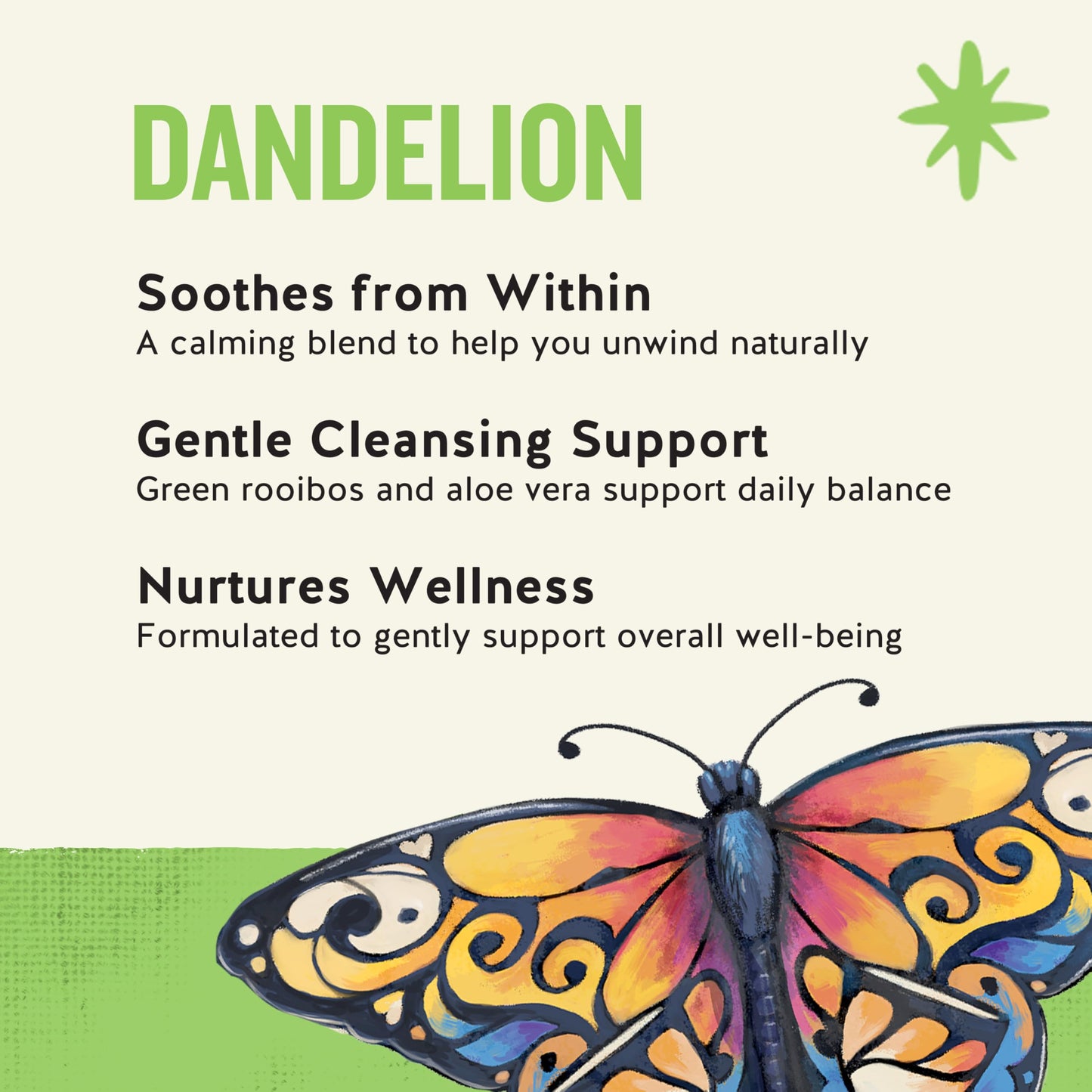 Celestial Seasonings Detox Blend Dandelion Wellness Tea  Caffeine Free  16 Tea Bags Box