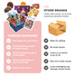 Midi International Snack Box | Premium Exotic Foreign Snacks | Unique Snack Food Gifts Included | Fantastic Space Theme | Candie