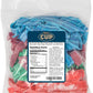 By The Cup Sour Belt 4 Flavor Variety 1.6 Pound Mix Of Berry Blue, Green Apple, Strawberry, And Wild Cherry
