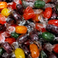 Assorted Fruit Barrels - 4 lbs Bulk Individually Wrapped Orange, Cherry, Apple, Lemon, Grape Fresh Sweet Hard Candy