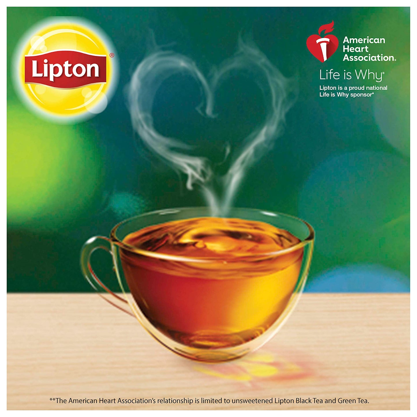 Lipton Iced Tea Decaffeinated, Family Size Tea Bags, 24 Count, Pack of 2