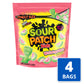 SOUR PATCH KIDS Watermelon Soft & Chewy Candy, Family Size, 4 - 1.8 lb Bags