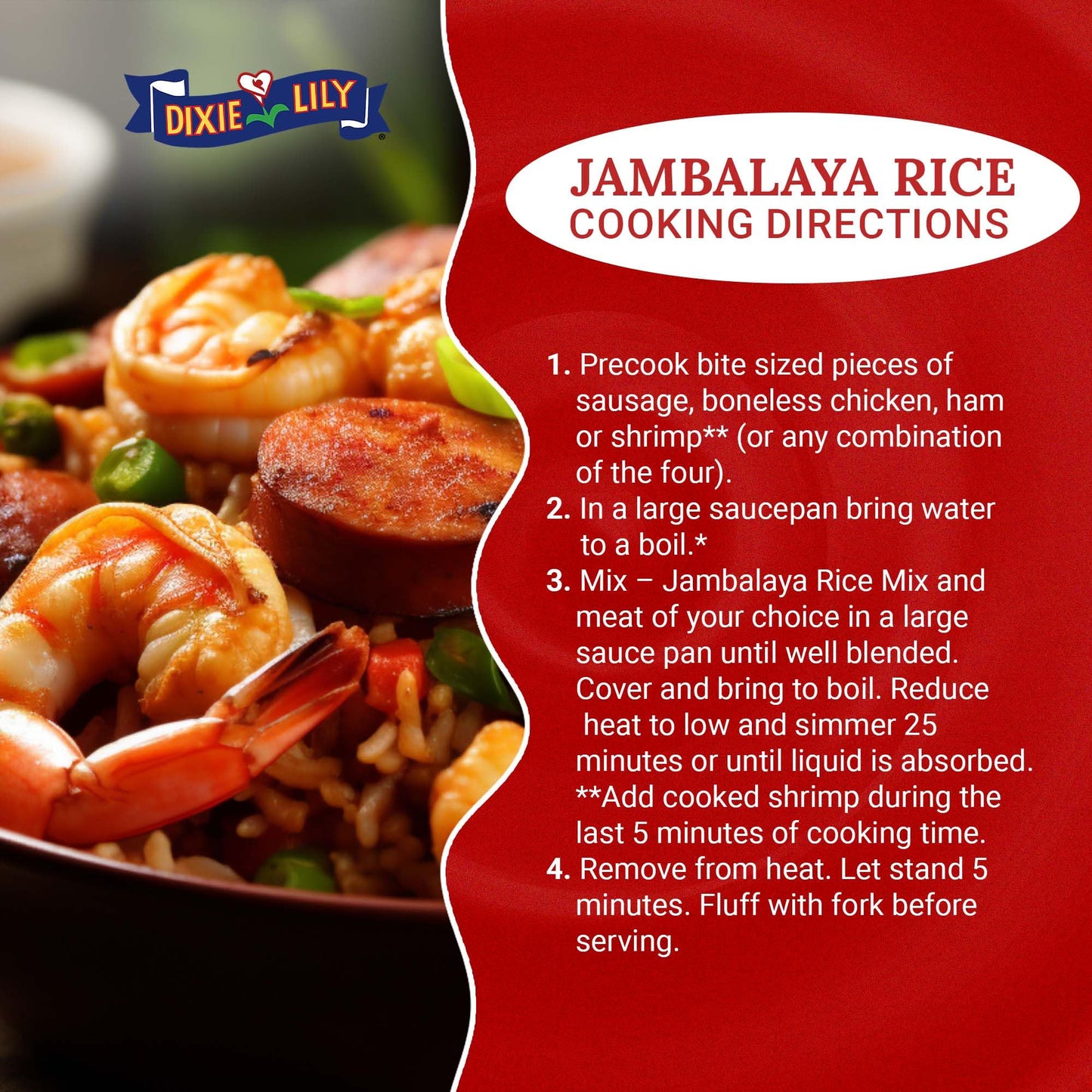 Jambalaya Rice Mix 1 X 26 Oz Jug