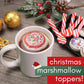 Christmas Marshmallow Toppers  Perfect for Hot Cocoa Toppings or Dessert Decorating Candy  Assorted Holiday Designs (9 Count)