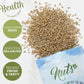 NUTS U.S. Sunflower Seeds, Roasted & Sea-Salted, No Added Colors, 3 LB Resealable Bag