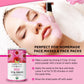 Organic Veda Edible Rose Petal Powder - Organic Rose Petal Powder For Cooking, Herbal Tea, Smoothies, Toppings - Natural Rose Pe