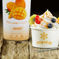Smartfruit Mellow Mango + Immunity - 100% Real Fruit Pur?e w/Mango  Banana  Apple  Pineapple - Great for Smoothies  Juice  Yogurt  Cocktails  Tea - High in Vitamin C  Selenium  Zinc - 2-Pk  48oz Each