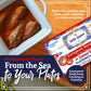 Santo Amaro Authentic European Sardines in Tomato Sauce, Wild Caught, 4.2 oz (Pack of 6)