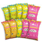 Taali 4-Flavor Variety Water Lily Pops (10-Pack) - Roasted Fox Nuts Makhana Snack | Crunchy Indian Healthy Snacks | Protein-rich
