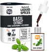 Spice Drop Basil Extract | 100% Natural | For Soup, Pasta, Pizza, Spaghetti, Gourmet Dishes | 0.17Oz (180 Drops) | Natural Herb Extract | Authentic Flavor | Vegan | Keto & Paleo Friendly | Non-Gmo | Squeeze, Drop And Stir