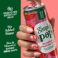 Simply POP Prebiotic Soda Strawberry Cans  12 fl oz  12 Pack