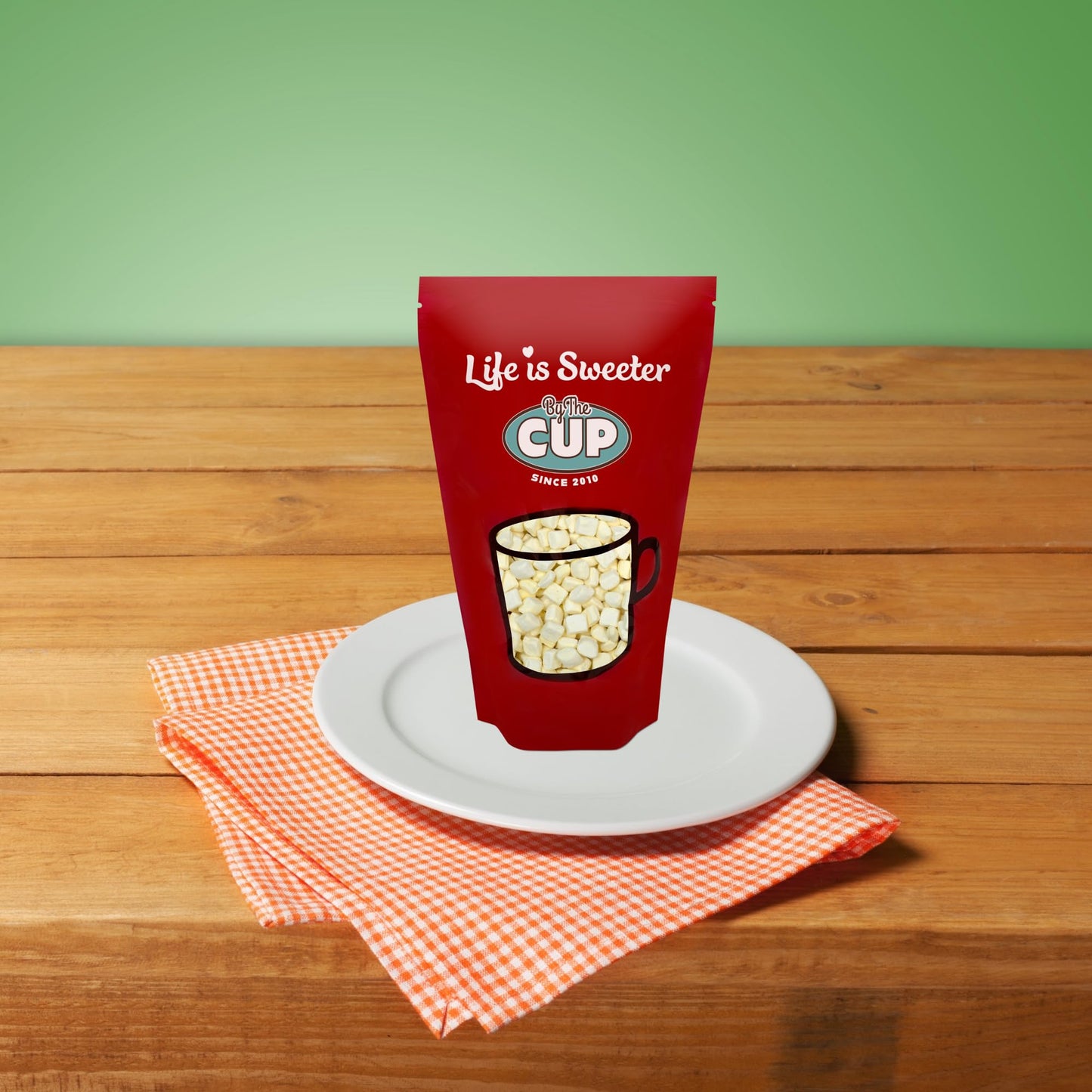 By The Cup Butter Mint Puffs, 2 Pound Bulk Bag