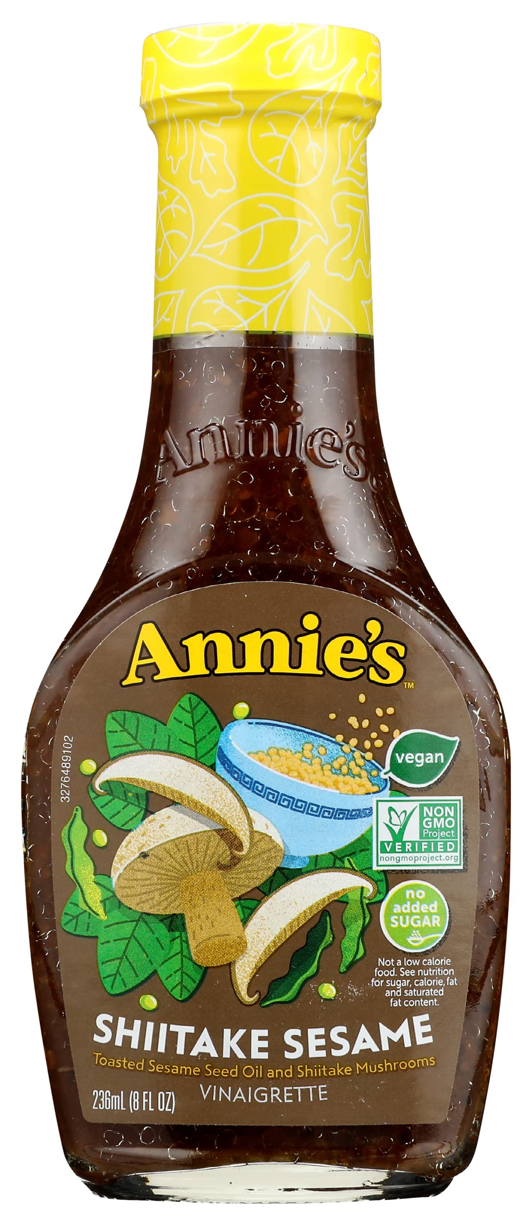 Annies Homegrown Shiitake & Sesame Vinaigrette, 8 Ounce