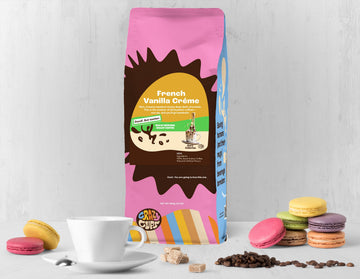Crazy Cups Decaf Flavored Ground Coffee  French Vanilla Crme  Brew Hot or Iced Coffee  3 Pack