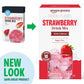 large online retailer Grocery Strawberry Drink Mix with Caffeine, 10 Packets, 1.1 Oz