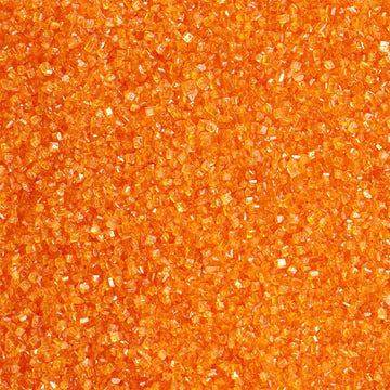 Sentovac Orange Sanding Sugar For Baking Edible Sparkling Sugar Sprinkles Coarse Sugar Crystals For Baking Topping Cake Cookie C
