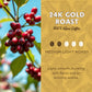 Lion Coffee 24K Gold Roast 100% Kona Whole Bean Coffee, Medium-Light Roast, 7 Ounce Bag