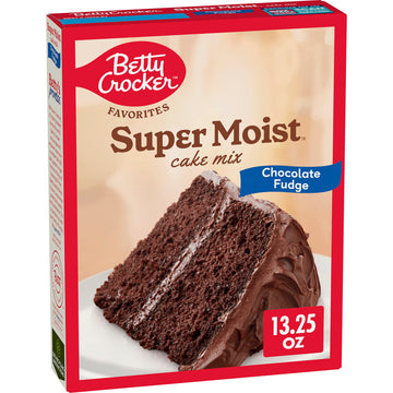 Betty Crocker Favorites Super Moist Chocolate Fudge Cake Mix, 13.25 Oz