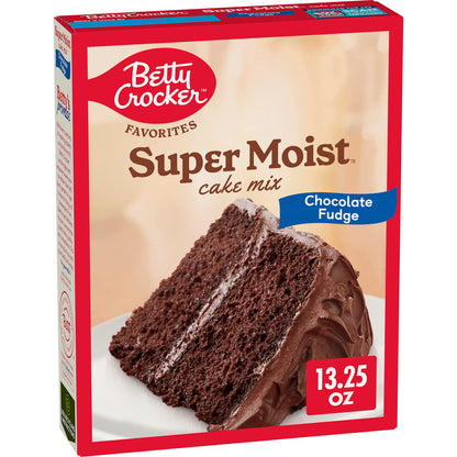 Betty Crocker Favorites Super Moist Chocolate Fudge Cake Mix, 13.25 Oz