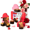 Davids Cookies Cheesecake Brownies Gift Box - Chocolate Brownie Dessert Gift, Gourmet Sweets in Sampler Tin with Love Sleeve