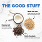 Doich Chocolate Chip Cookie Dough (3-Pack) Healthy Cookies - High Protein, Low Sugar Snack - Baked Goods Dessert - Gluten Free,