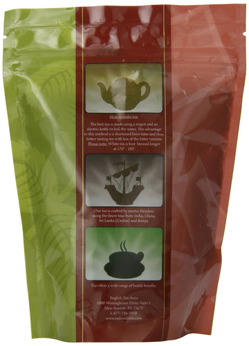 English Tea Store Loose Leaf, Pomegranate Hibiscus Flavored Green Tea - 4Oz, 4 Ounce