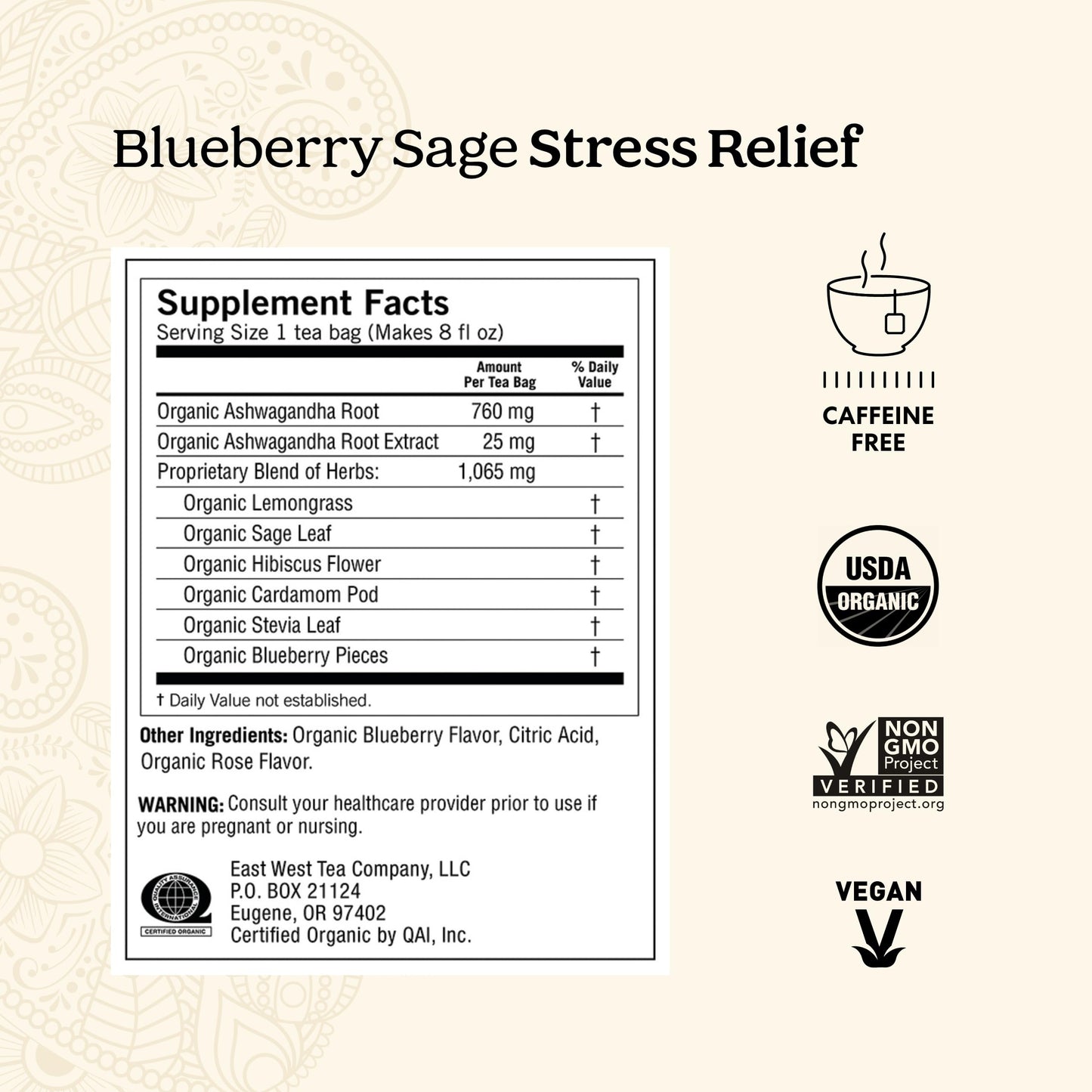 Yogi Tea Stress Relief Variety Sampler - Organic Chamomile & Relaxed Mind - 16 Bags per Pack (5 Packs)