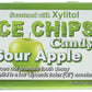 ICE CHIPS Sour Apple Candy - 1.76 Ounce (Pack of 1) - Sweet Treat for All Ages