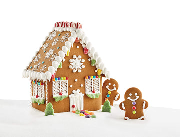 Gingerbread House Kit With E-Z-Build Roof Holder, Large, 35.3 Oz.