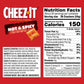 Cheez-It Baked Snack Crackers, Lunch Snacks, Family Size, Hot and Spicy, 21oz Box (1 Box)