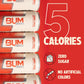 Bum Energy Sugar-Free Cherry Frost Drink, Lightly Carbonated, Natural Caffeine, 12 oz, Pack of 12