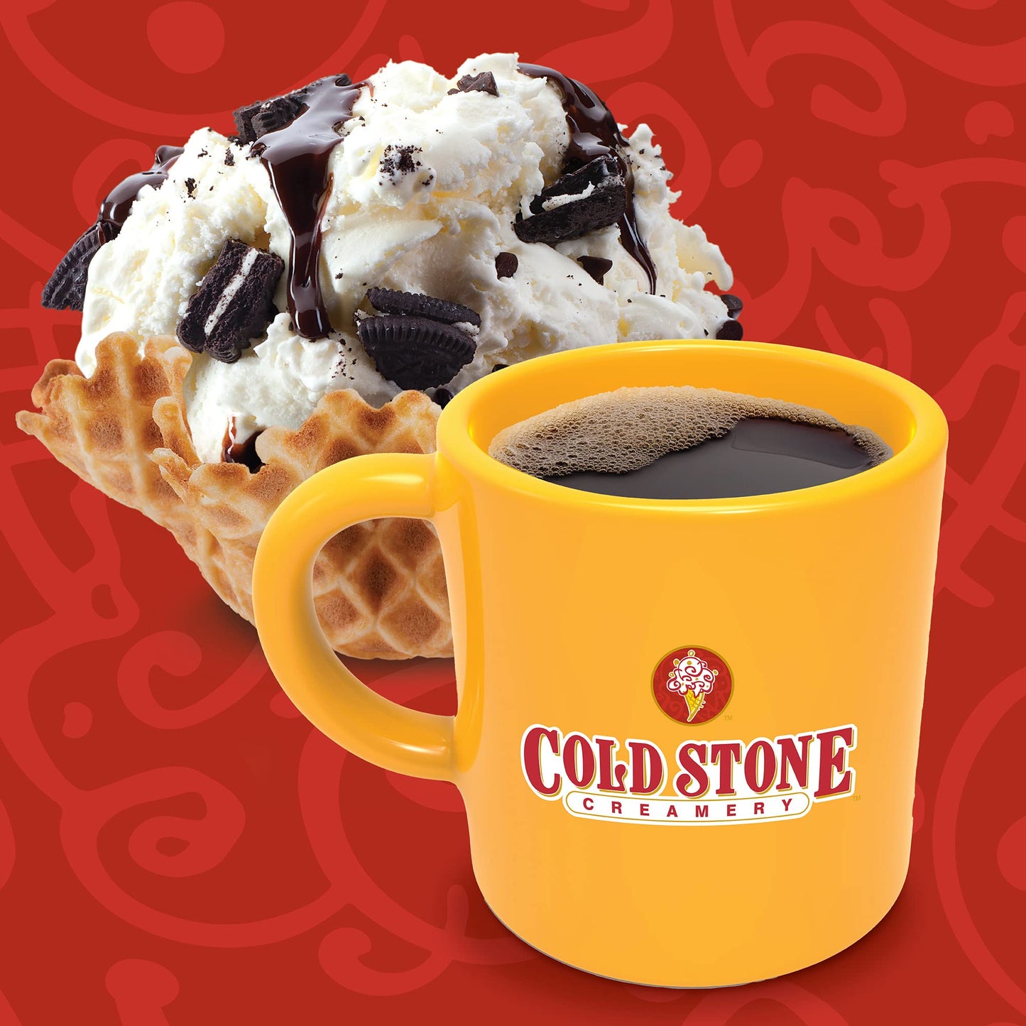 Cold Stone Creamery Beverages Coffee Pods, Cookies and Creamery Flavor, 40 Count, Compatible with K Cup malt-inspired