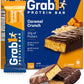 GRAB1 Protein Bars, Caramel Crunch, Low Calorie, 10 Bars (2 Pack)