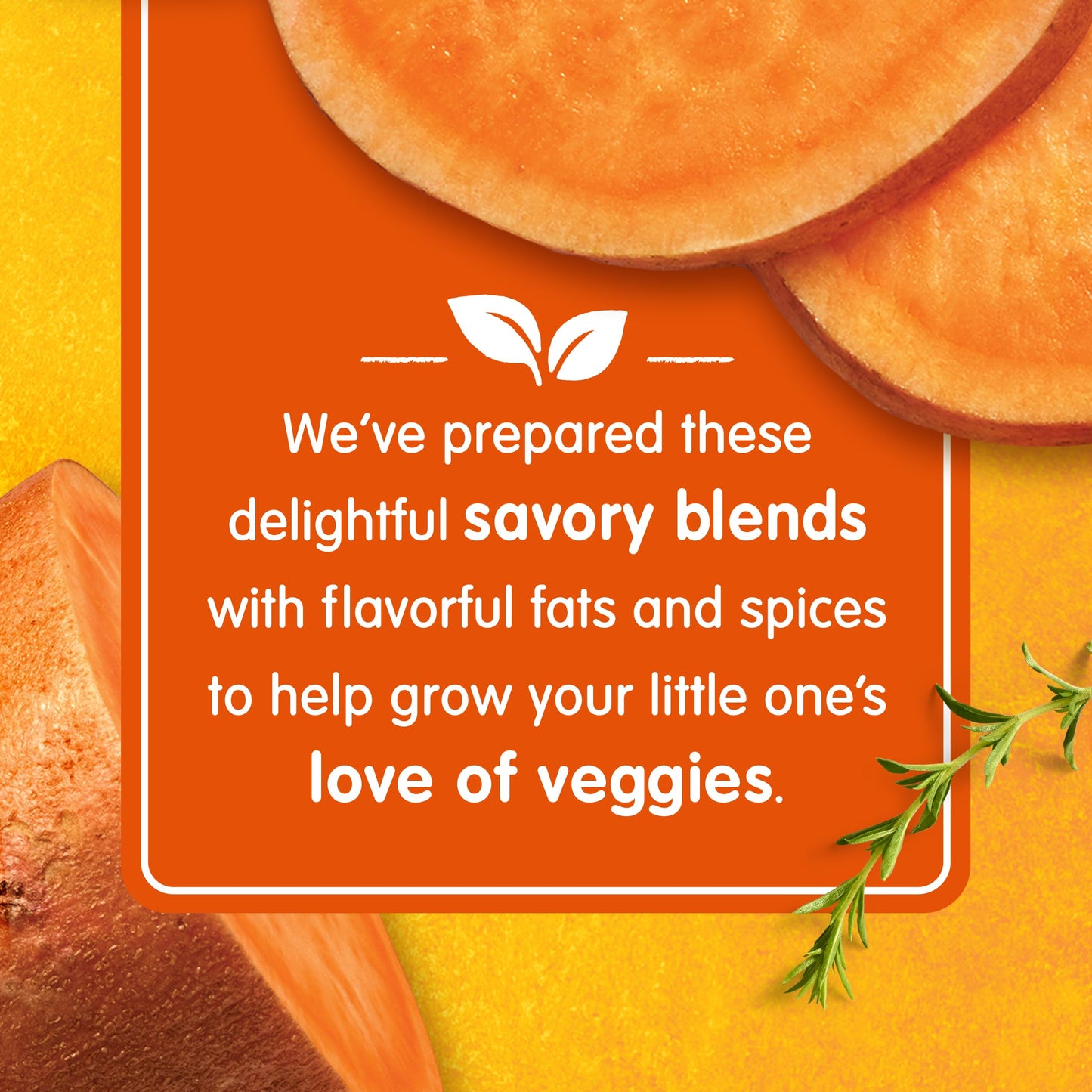 Happy Baby Organics Savory Blends Stage 2 Baby Food, Sweet Potatoes With Olive Oil + Rosemary, 4 Ounce Pouch (Pack Of 16)