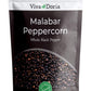 Viva Doria Malabar Peppercorn, Whole Black Pepper, Black Peppercorns For Grinder Refill (6 Ounce)