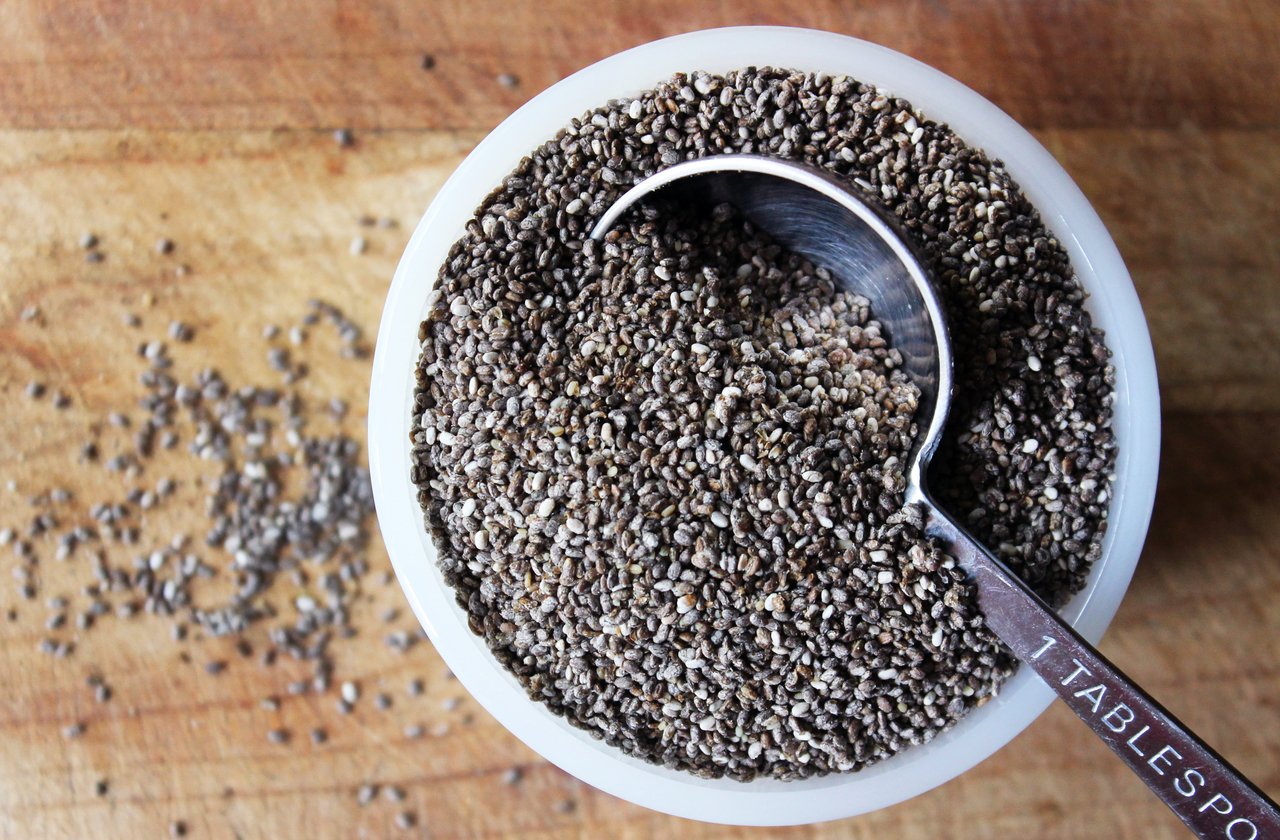 Pure Living - Organic Sprouted Chia Seeds, 2 Packs - 8 Ounce Each