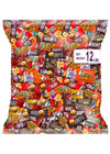 Bulk Chocolate Assortment Variety Pack - Chocolate Candy Variety Pack - 12 lb Bag of Mixed Bulk Chocolate, Milk Chocolate, Dark 