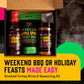 Hey Grill Hey | Turkey Brine Kit | | Includes Apple Spice Brine  Smoked Turkey Rub  and Cranberry BBQ Glaze| Smoked Turkey Brine & Seasoning Kit