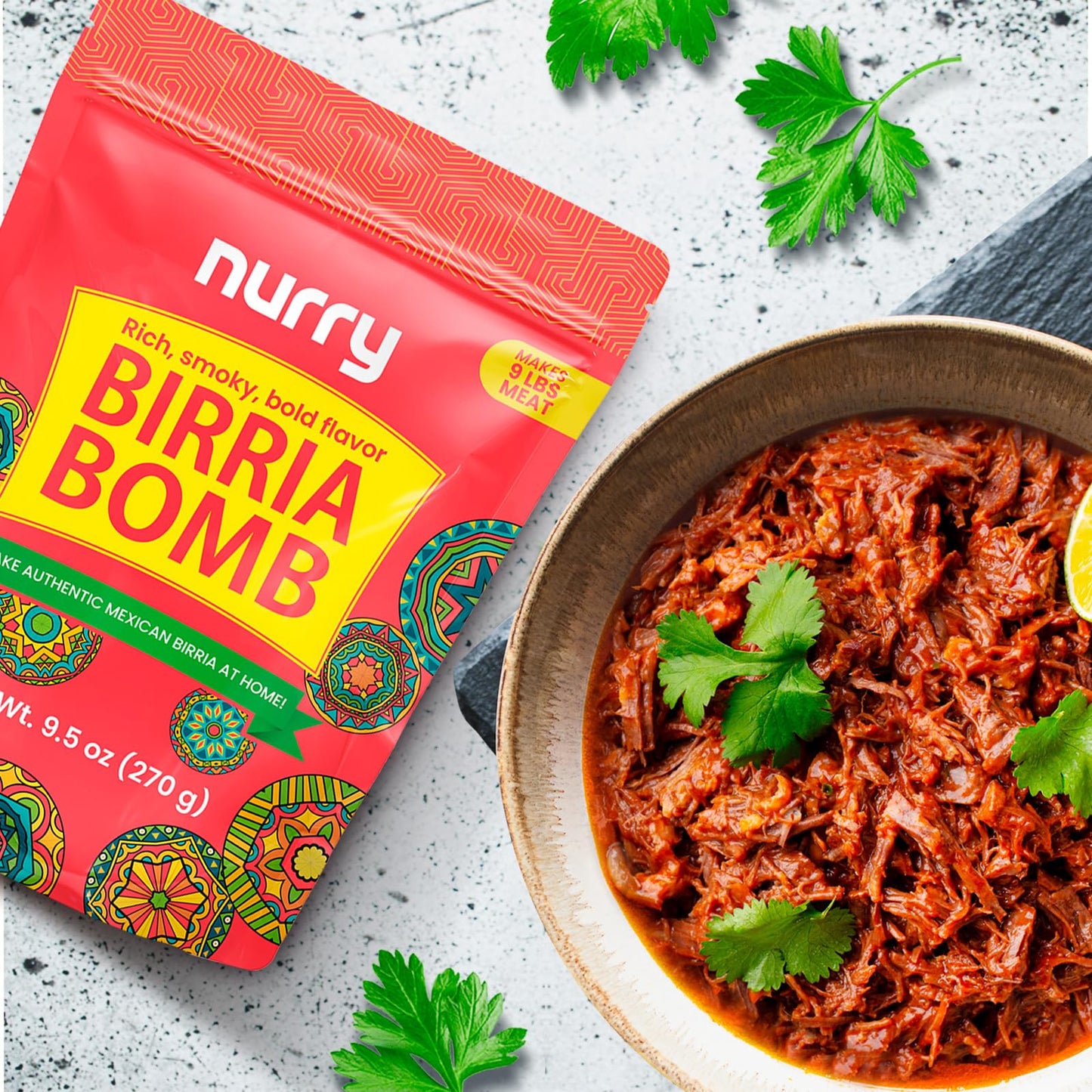 Birria   Balls - Authentic Mexican Spice Birria Mix for a Rich  Smoky  Bold Flavor Experience - 2 Birria  s Per Pack - Cooks up to 9 lbs (4 kg) Meat - Just Add Water And Meat of Your Choice