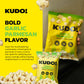 Kudo - Garlic Parmesan Kettle-Popped Protein Popcorn - Whole Grain, No Preservatives, No Artificial Flavors, Zero Trans Fat, Tas