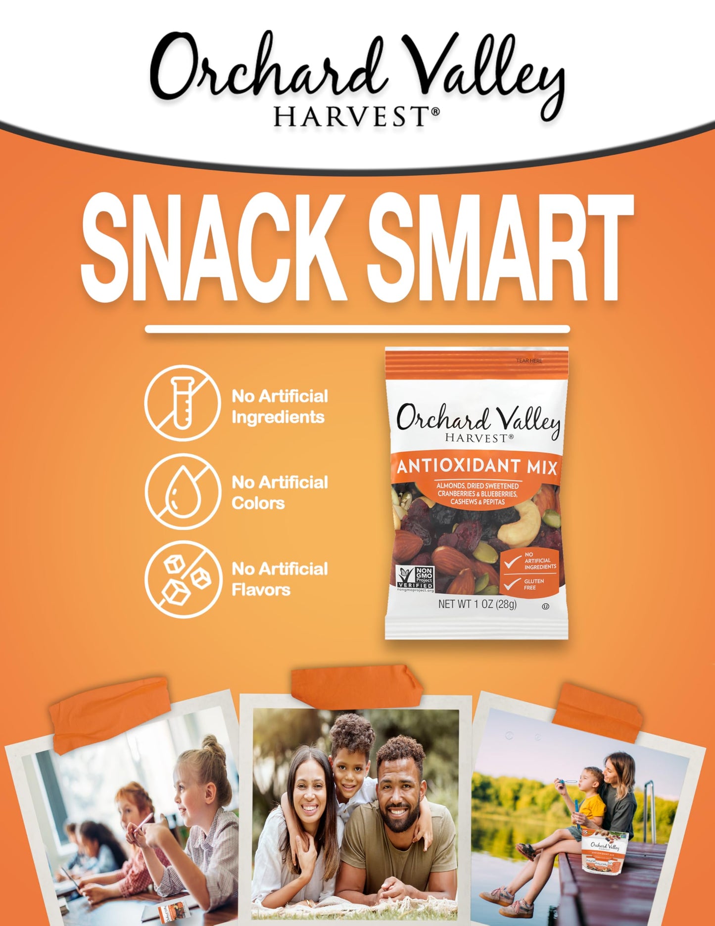 Orchard Valley Harvest Antioxidant Mix, 1 Oz, 15 Ct