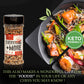 The Spice Lab Everything Bagel Seasoning Blend - 4.6 Oz Shaker Jar - Premium Everything Seasoning For Bagels - Gourmet Paleo And Keto Approved Spice - The Perfect Everything Bagel Spice - 7079