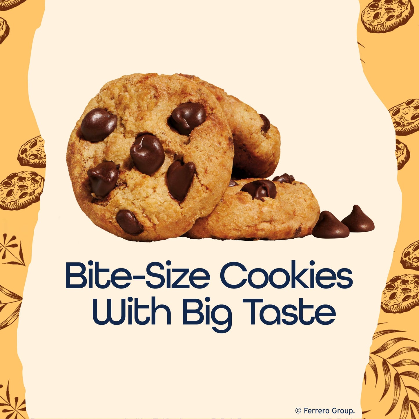 Famous Amos Classic Chocolate Chip Cookies, Bite-Size, 9 oz Resealable Bag