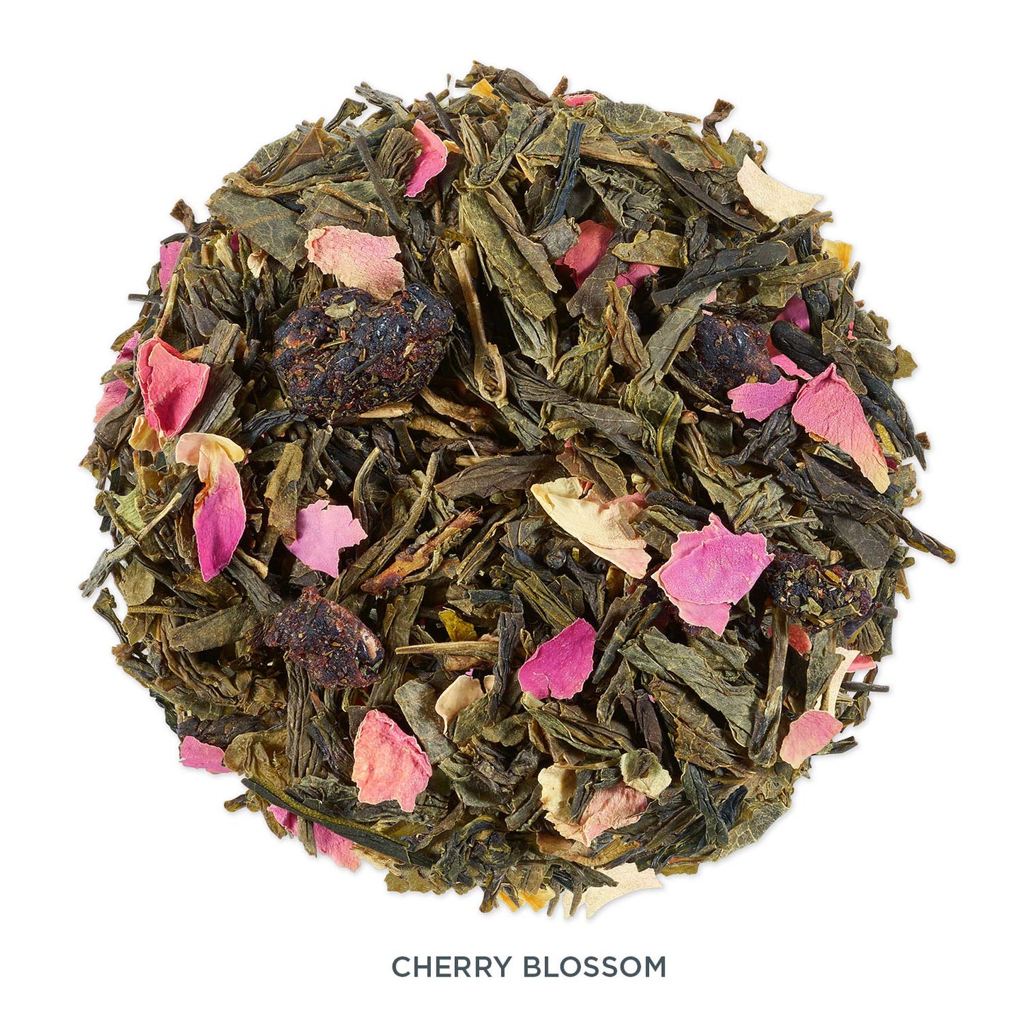 Tea Forte Cherry Blossoms Organic Green Tea, Makes 35-50 Cups, 2.82 Ounce Loose Leaf Tea Canister