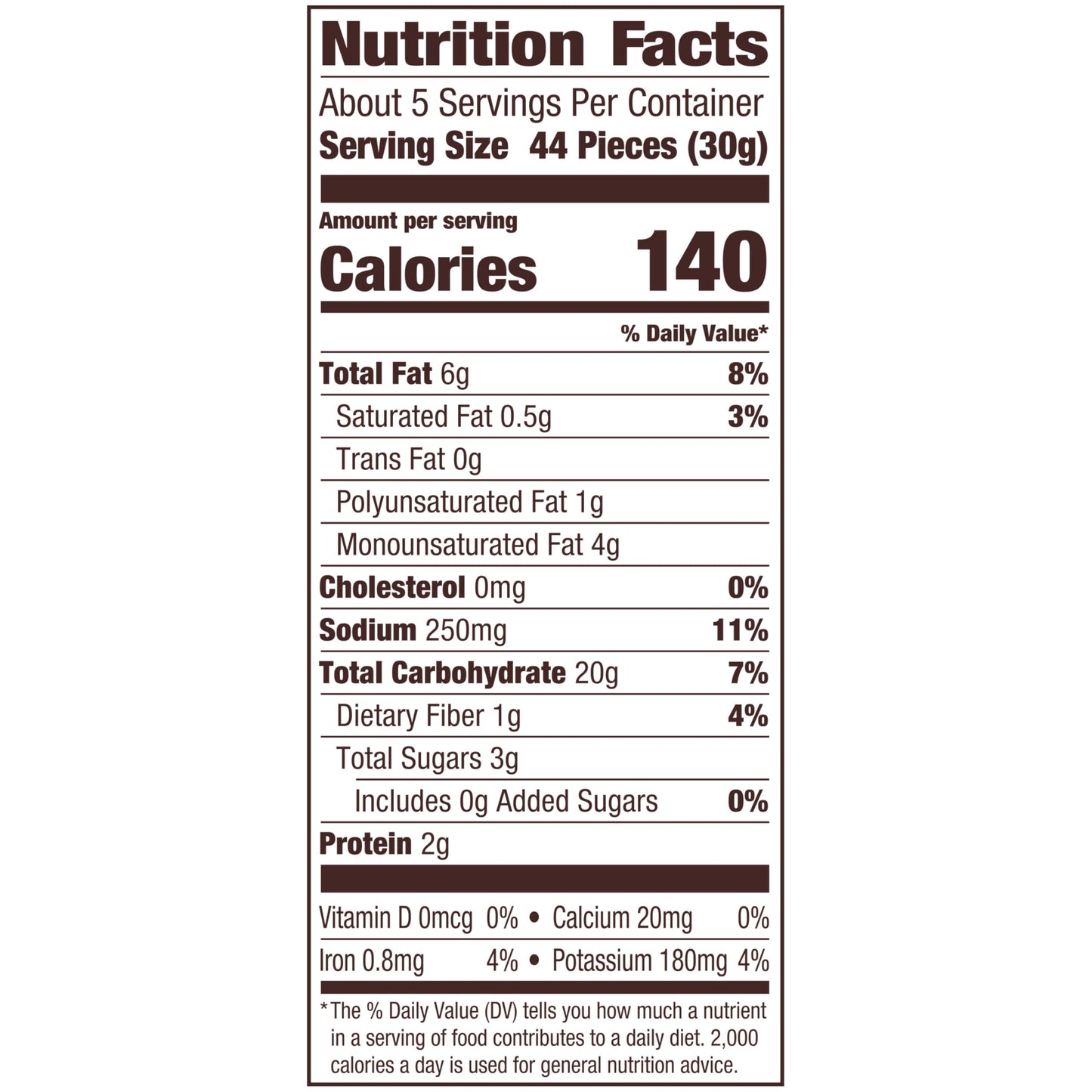 Goldfish Crisps Salt & Vinegar Flavored Baked Chip Cracker Snacks, 6.25 Oz Bag