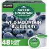 Green Mountain Coffee, Wild Mountain Blueberry, Single-Serve Keurig K-Cup Pods, Light Roast, 48 Ct (2 Boxes of 24 Pods)