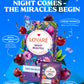 Lovare Night Beautea Tea Bags 48 G - Made In Ukraine - Ceylon Black Tea, Cherry Berries, Cornflower Petals, Royal Pomegranate Pl